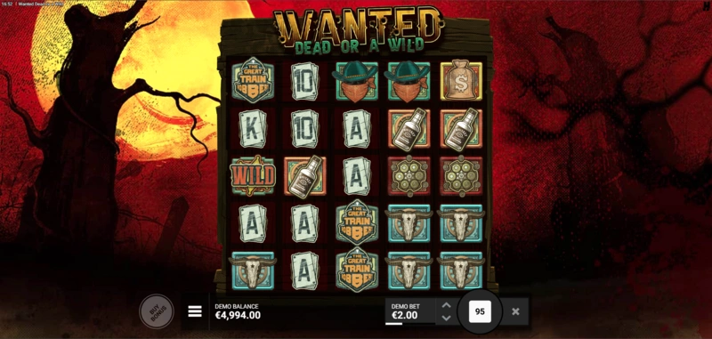 Wanted Dead or a Wild slots